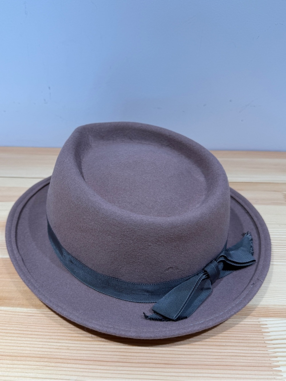 Vintage Jean-Charles Brosseau Paris Wool Fedora – Taupe/Brown - Picture 3 of 14